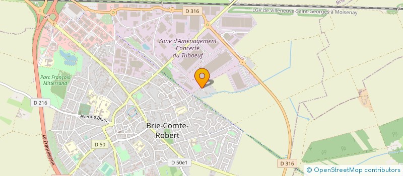 localisation de l'entreprise MONSIEUR TEDDY HOFFMANN à BRIE-COMTE-ROBERT