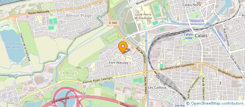 localisation de l'entreprise MONSIEUR TEDDY HORLAMUS  CALAIS