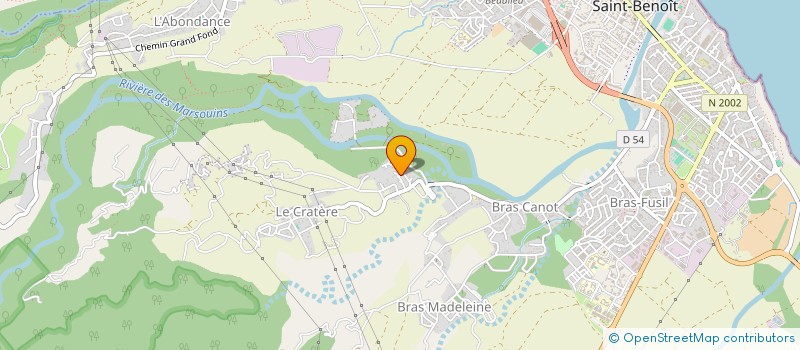 localisation de l'entreprise MONSIEUR TEDDY JACQUEMIN  SAINT-BENOIT