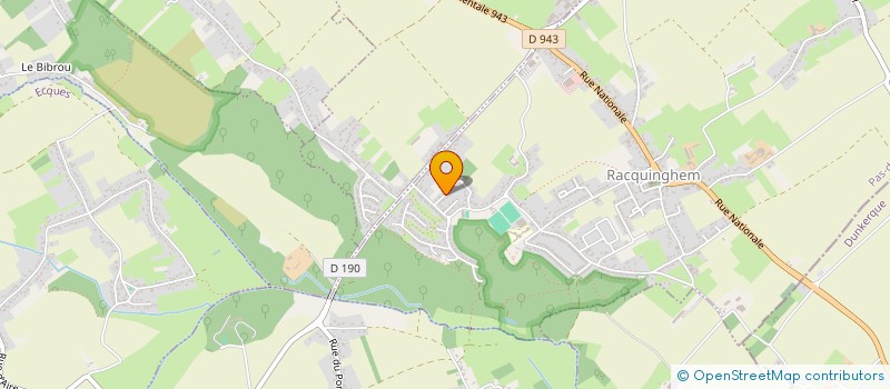 localisation de l'entreprise MONSIEUR TEDDY JAMOTTE  RACQUINGHEM