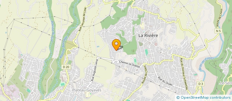 localisation de l'entreprise MONSIEUR TEDDY JEAN SOPHIE  SAINT-LOUIS