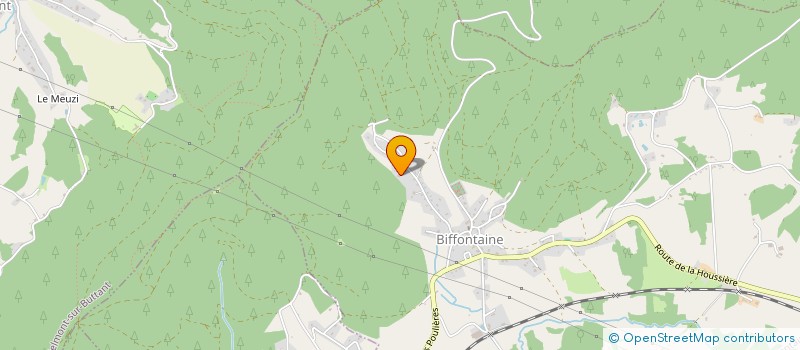 localisation de l'entreprise MONSIEUR TEDDY JEANDEL  BIFFONTAINE