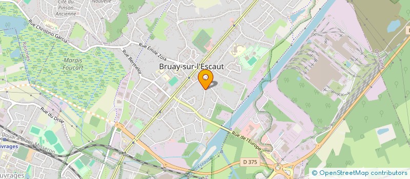 localisation de l'entreprise MONSIEUR TEDDY JENBACK à PERONNE