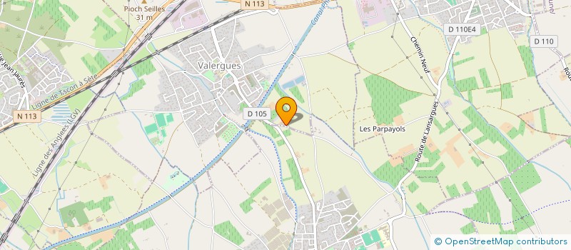 localisation de l'entreprise MONSIEUR TEDDY JORY à LANSARGUES