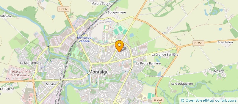 localisation de l'entreprise MONSIEUR TEDDY KAROUMBATA à MONTAIGU-VENDEE