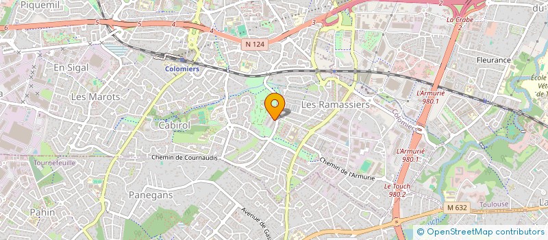 localisation de l'entreprise MONSIEUR TEDDY KIEFFER à COLOMIERS
