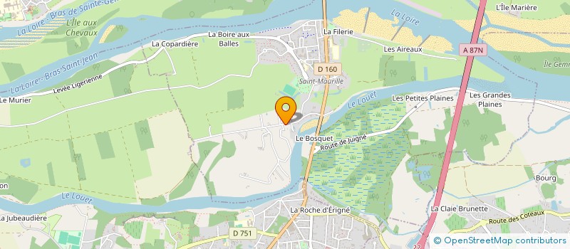 localisation de l'entreprise MONSIEUR TEDDY KLEIN à LES PONTS-DE-CE