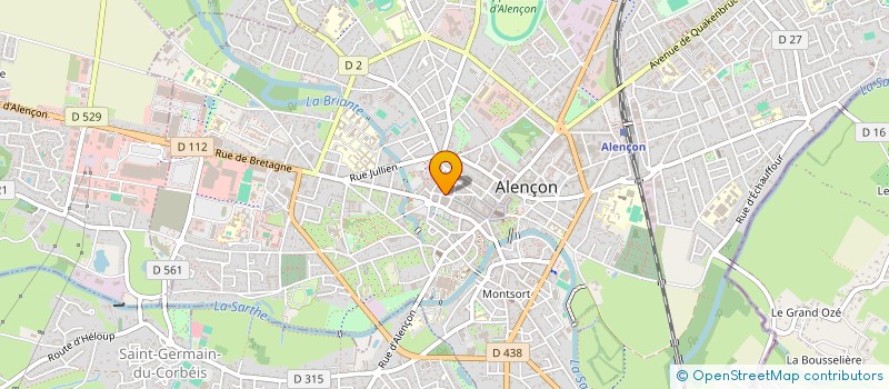 localisation de l'entreprise MONSIEUR TEDDY KLISSING à ALENCON