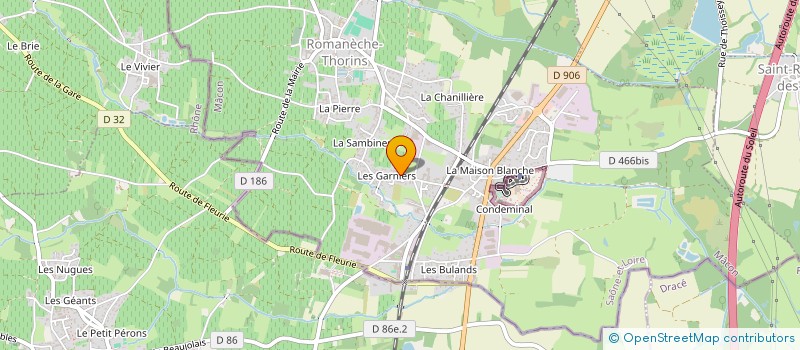 localisation de l'entreprise MONSIEUR TEDDY KUHNEL à ROMANECHE-THORINS