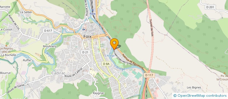 localisation de l'entreprise MONSIEUR TEDDY LAFLEUR  VARILHES