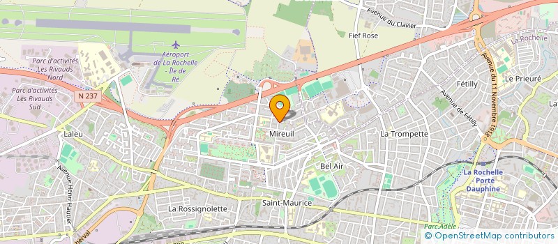 localisation de l'entreprise MONSIEUR TEDDY LAMY  LA ROCHELLE