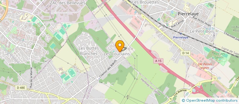 localisation de l'entreprise MONSIEUR TEDDY LAROQUE  HERBLAY-SUR-SEINE