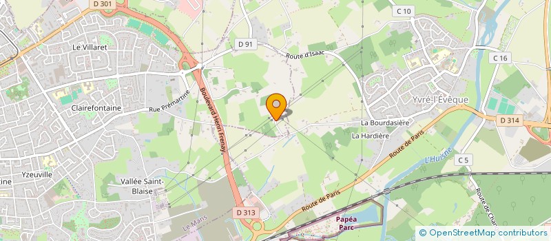 localisation de l'entreprise MONSIEUR TEDDY LAUP  LE MANS