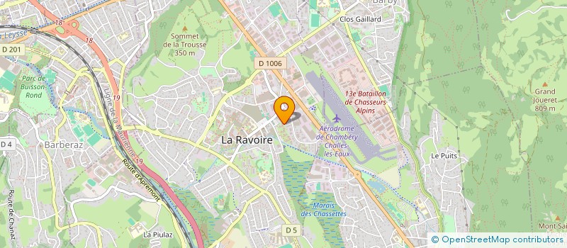 localisation de l'entreprise MONSIEUR TEDDY LE LUYER  LA RAVOIRE