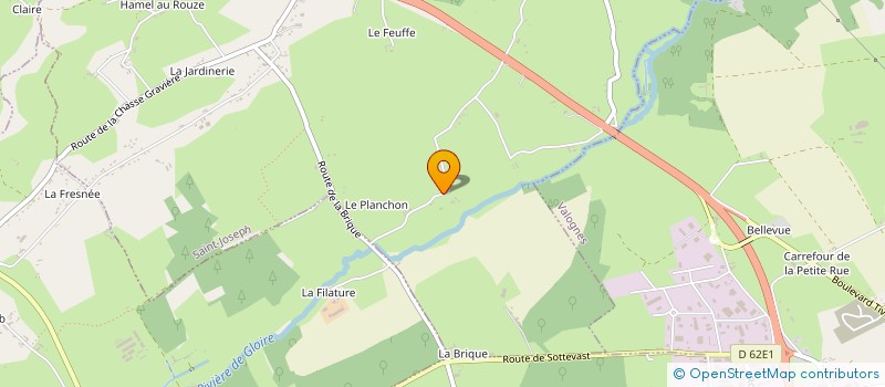 localisation de l'entreprise MONSIEUR TEDDY LECLERC  SAINT-JOSEPH