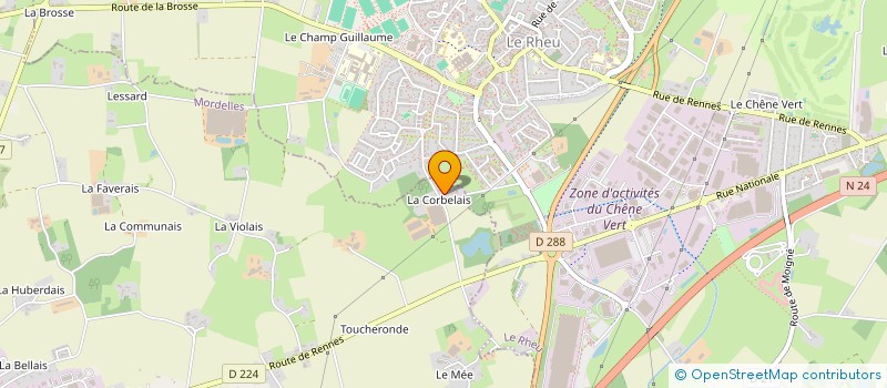 localisation de l'entreprise MONSIEUR TEDDY LEMAY à MORDELLES