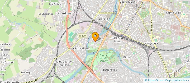 localisation de l'entreprise MONSIEUR TEDDY LESIEUR à LE MANS