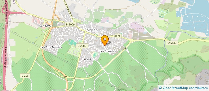 localisation de l'entreprise MONSIEUR TEDDY LEYER  SIGEAN