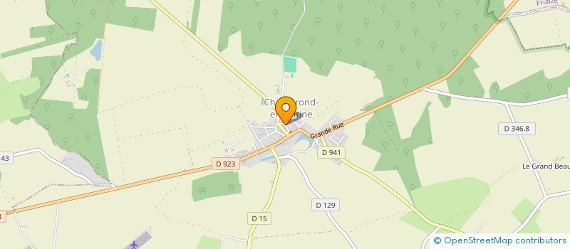 localisation de l'entreprise MONSIEUR TEDDY LIVA à CHAMPROND-EN-GATINE