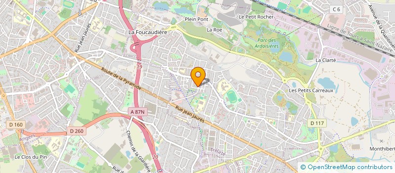 localisation de l'entreprise MONSIEUR TEDDY LIVRON à TRELAZE