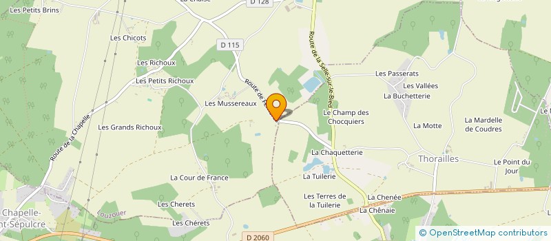 localisation de l'entreprise MONSIEUR TEDDY LOISEAU à LOUZOUER