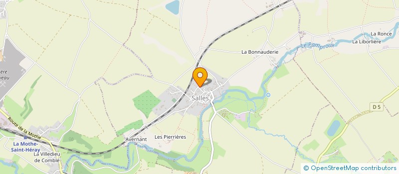 localisation de l'entreprise MONSIEUR TEDDY LOISEAU à SALLES