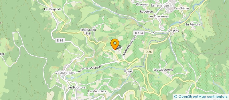 localisation de l'entreprise MONSIEUR TEDDY MAILLY à VAUXRENARD