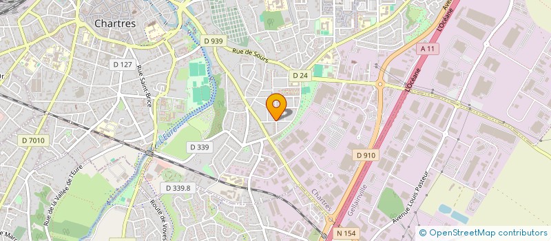 localisation de l'entreprise MONSIEUR TEDDY MAKOSSO  CHARTRES