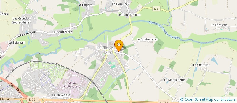 localisation de l'entreprise MONSIEUR TEDDY MANGAUD  PORNIC