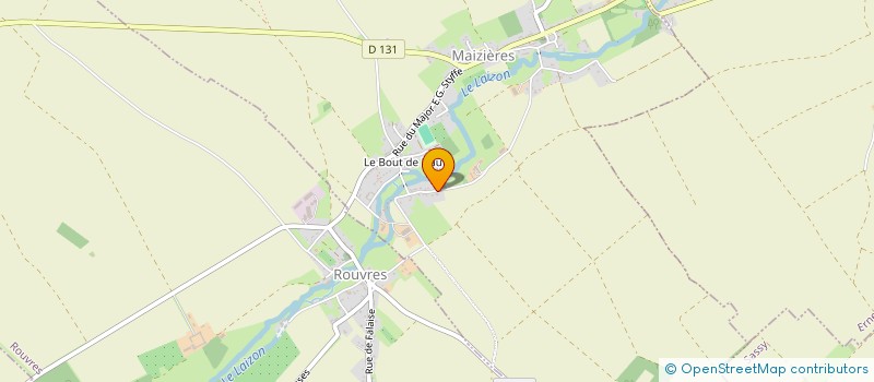 localisation de l'entreprise MONSIEUR TEDDY MARIE  MAIZIERES