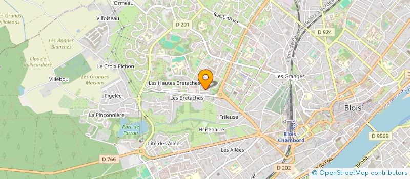 localisation de l'entreprise MONSIEUR TEDDY MARONNE  BLOIS