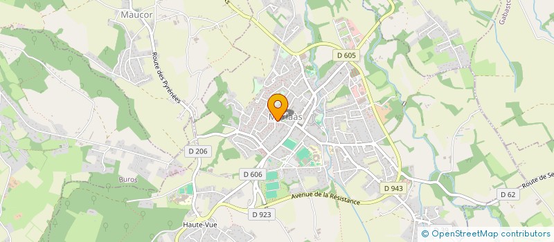 localisation de l'entreprise MONSIEUR TEDDY MARTIN à MORLAAS