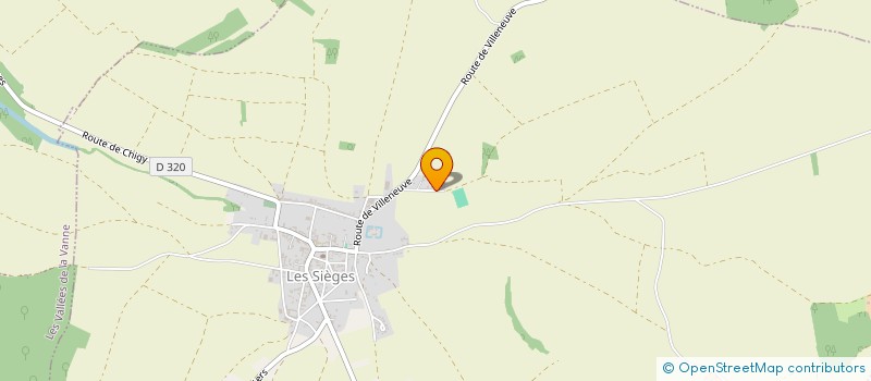 localisation de l'entreprise MONSIEUR TEDDY MASSON  LES SIEGES