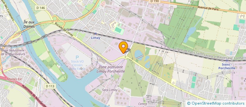 localisation de l'entreprise MONSIEUR TEDDY MAUZET  LIMAY