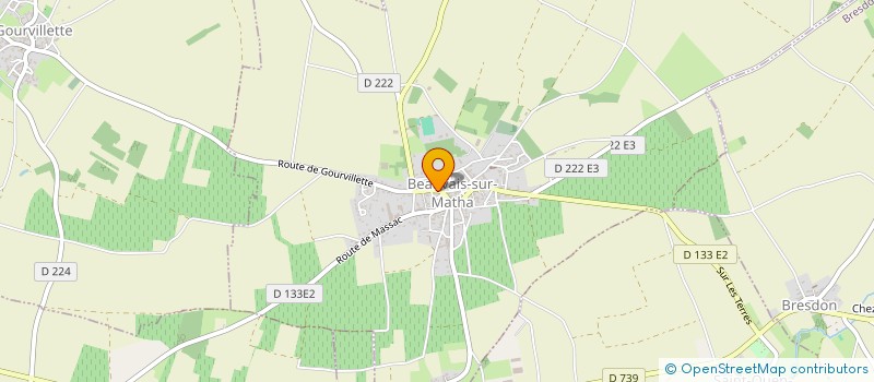 localisation de l'entreprise MONSIEUR TEDDY MEGRIER  BEAUVAIS-SUR-MATHA