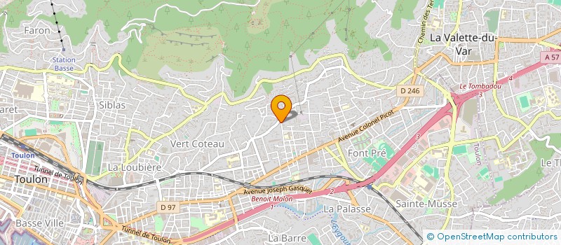 localisation de l'entreprise MONSIEUR TEDDY MELLET  SAINTE-ANASTASIE-SUR-ISSOLE