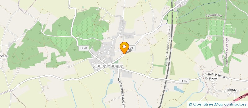 localisation de l'entreprise MONSIEUR TEDDY MENANTEAU  CHASSENEUIL-DU-POITOU