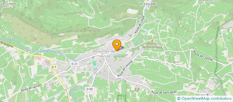 localisation de l'entreprise MONSIEUR TEDDY MERE  BEAUMES-DE-VENISE