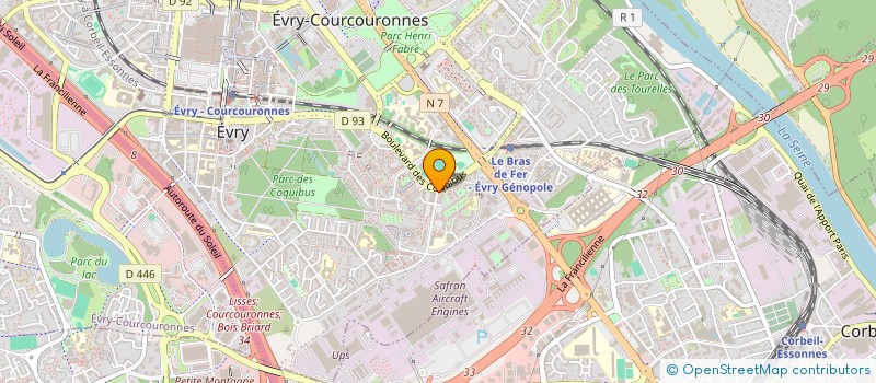 localisation de l'entreprise MONSIEUR TEDDY MOISSON à EVRY-COURCOURONNES