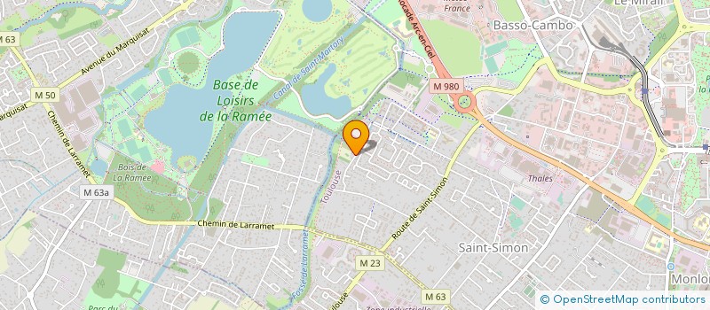 localisation de l'entreprise MONSIEUR TEDDY MORENO à TOULOUSE