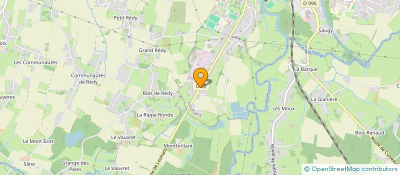 localisation de l'entreprise MONSIEUR TEDDY MULLER à LOUHANS