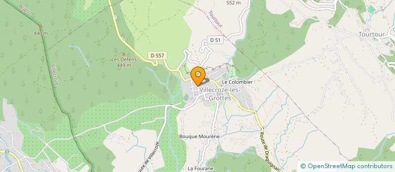 localisation de l'entreprise MONSIEUR TEDDY NADREAU  VILLECROZE