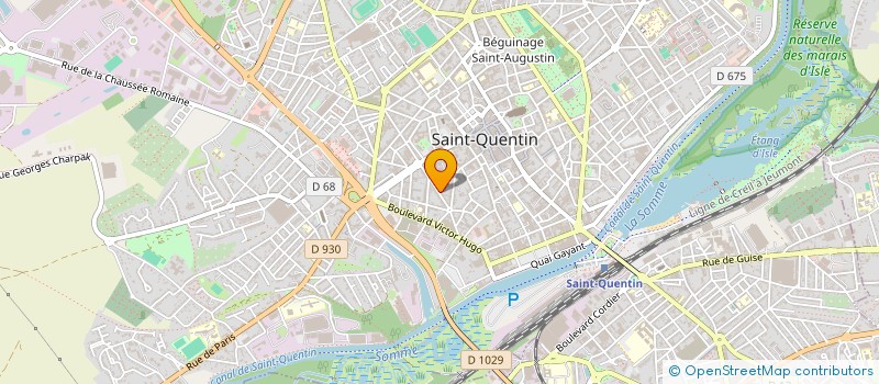 localisation de l'entreprise MONSIEUR TEDDY NOURRY à SAINT-QUENTIN