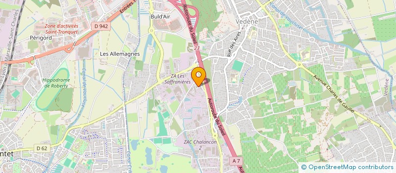 localisation de l'entreprise MONSIEUR TEDDY NOUVEAUX  VEDENE