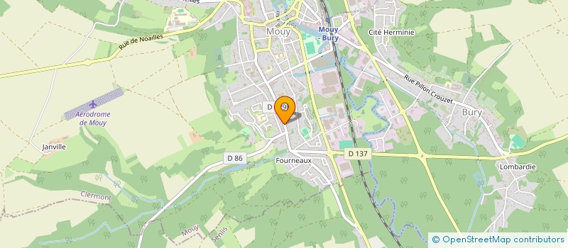 localisation de l'entreprise MONSIEUR TEDDY PAILLARD  MOUY