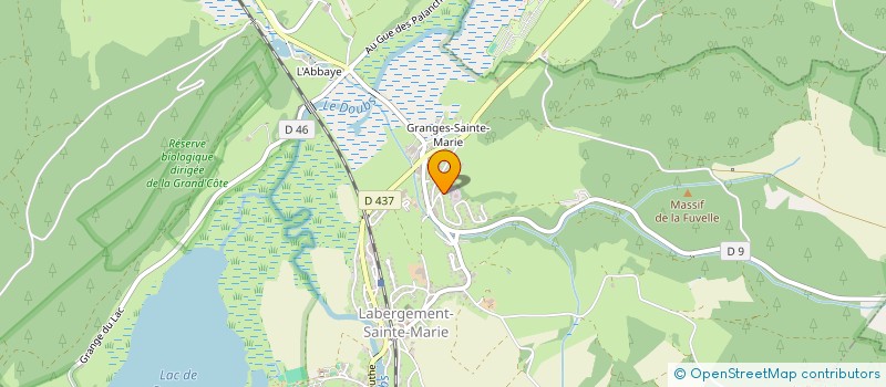 localisation de l'entreprise MONSIEUR TEDDY PARENT  LABERGEMENT-SAINTE-MARIE