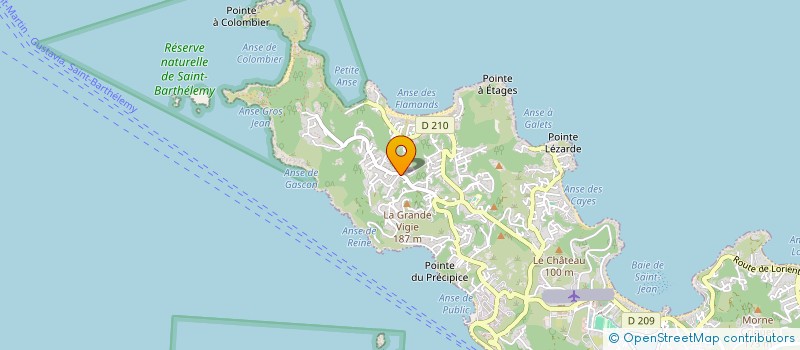 localisation de l'entreprise MONSIEUR TEDDY PETER à SAINT-BARTHELEMY