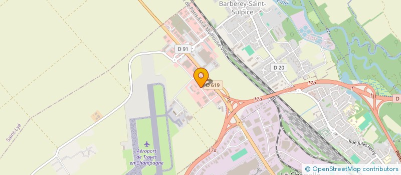 localisation de l'entreprise MONSIEUR TEDDY PIAT  BARBEREY-SAINT-SULPICE