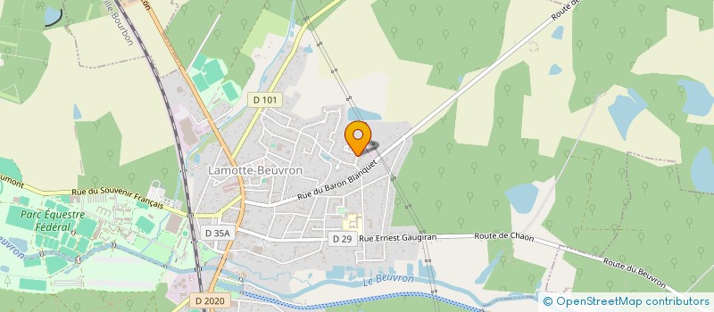 localisation de l'entreprise MONSIEUR TEDDY PINEAU  SOUVIGNY-EN-SOLOGNE