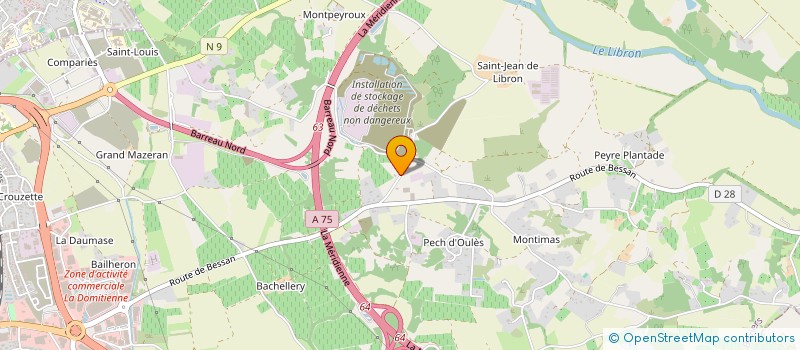 localisation de l'entreprise MONSIEUR TEDDY PISTER  BEZIERS